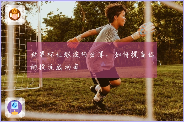 世界杯让球技巧分享，如何提高你的投注成功率