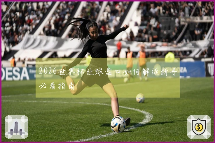 2026世界杯让球盘口如何解读新手必看指南